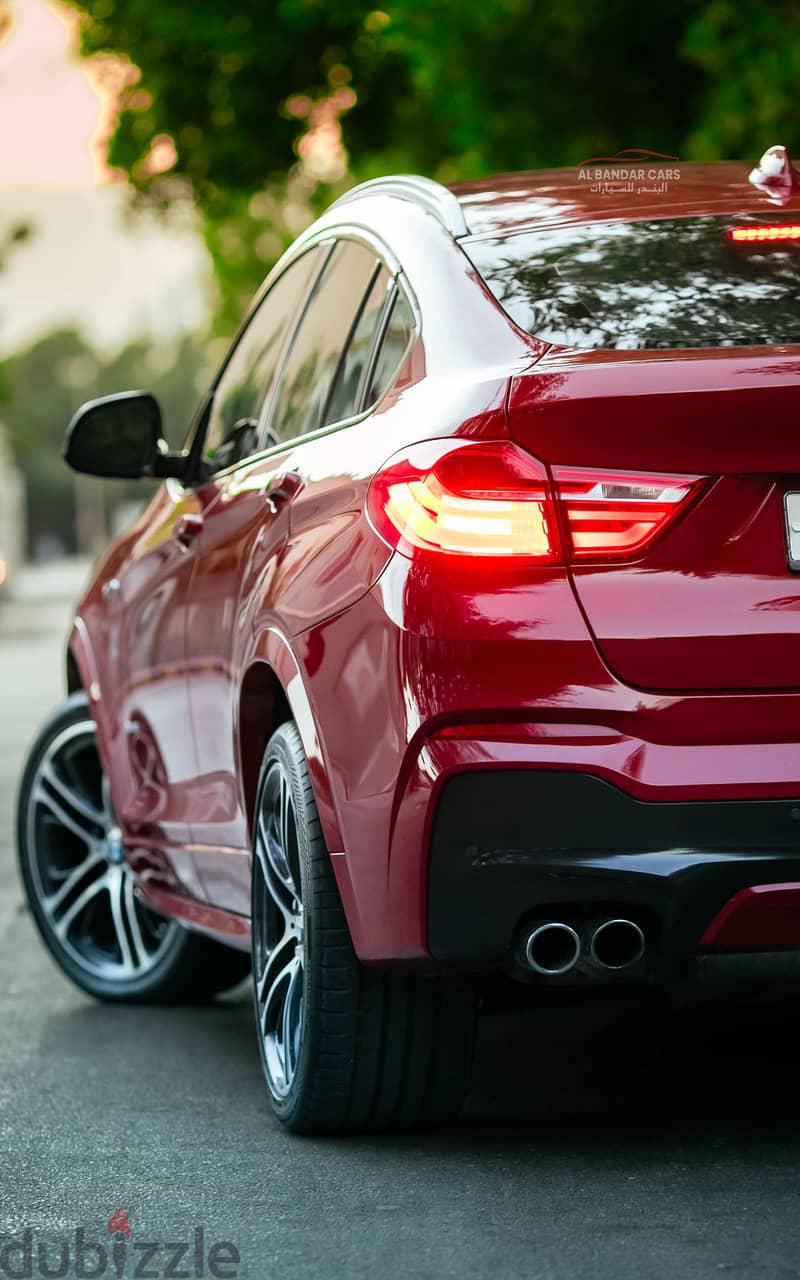 BMW X4 35i - EXCELLENT CONDITION RED 2015 16