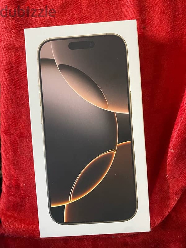 iphone16 pro 512GB titanium desert 1