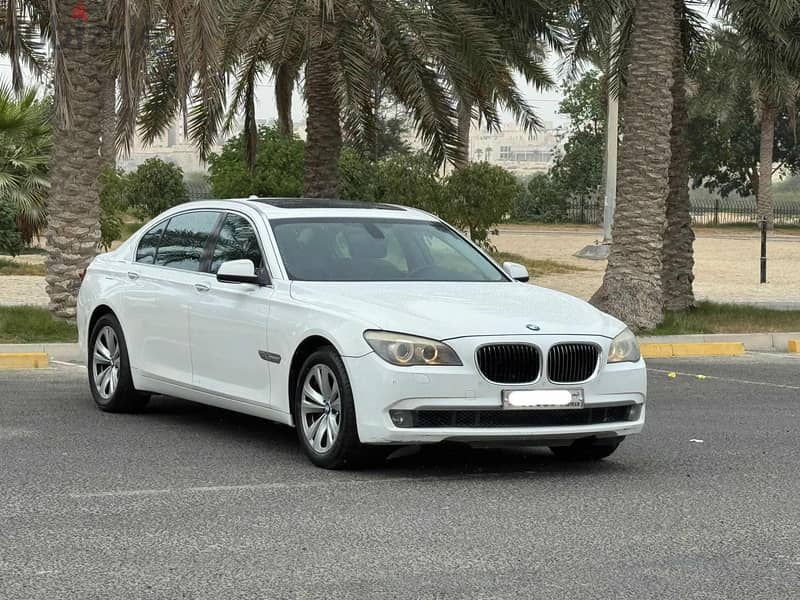 BMW 740 Li 2011 White 0