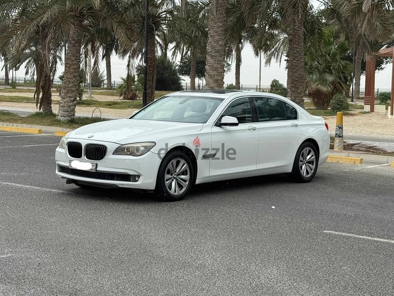 BMW 740 Li 2011 White 1