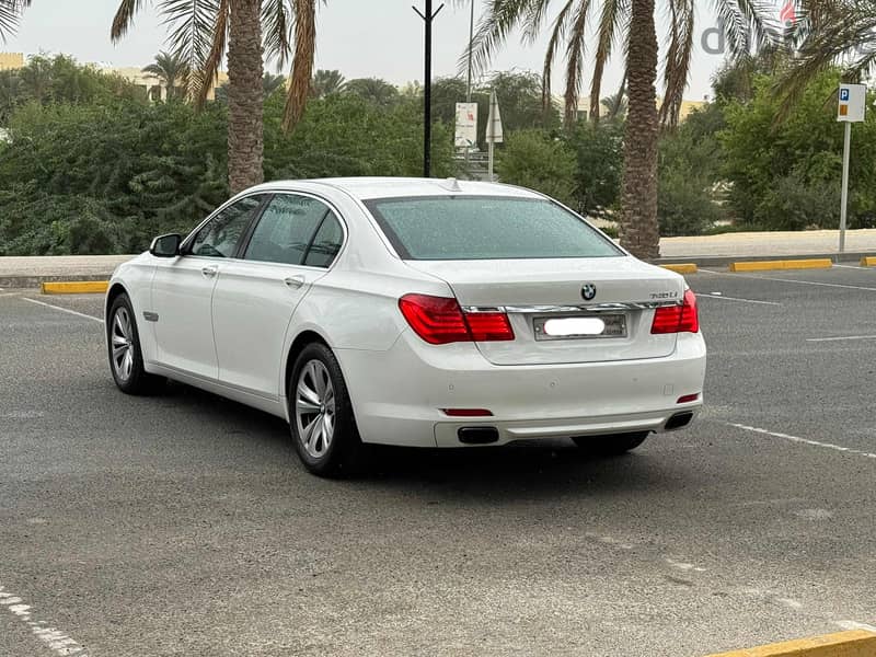 BMW 740 Li 2011 White 6