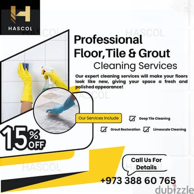 Professional Floor, Tiles And Stone Cleaning Service All Over Bahrain