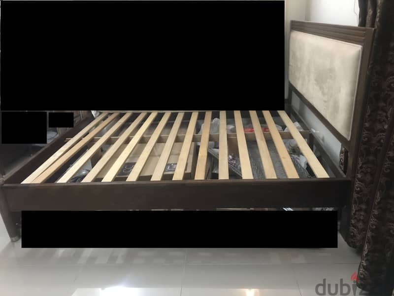 Wooden Bed - King Size 1