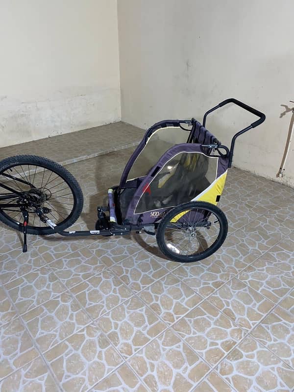 Baby bike stroller 0