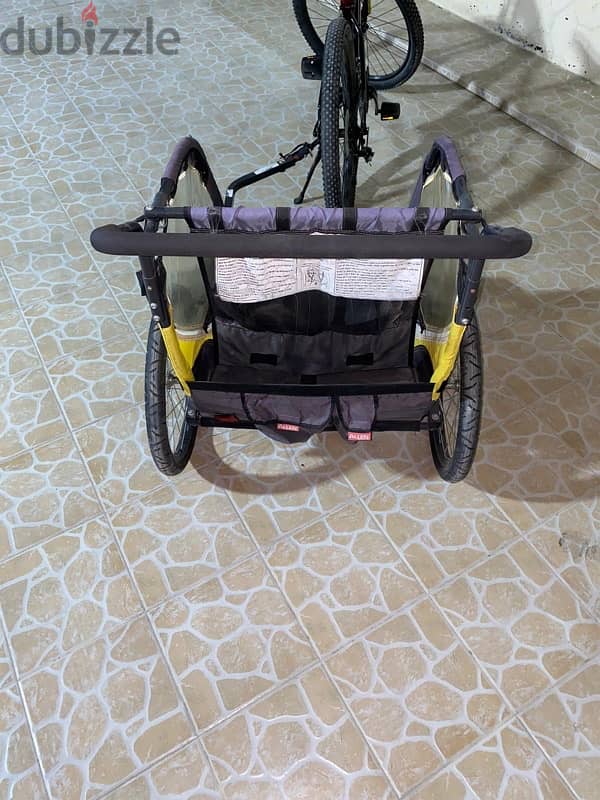 Baby bike stroller 2