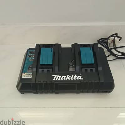 New Makita Dual Charger DC18RD شاحن مكيتا ثنائي جديد