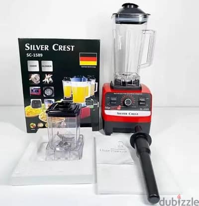 silver crest blender 4500 watt dual jars