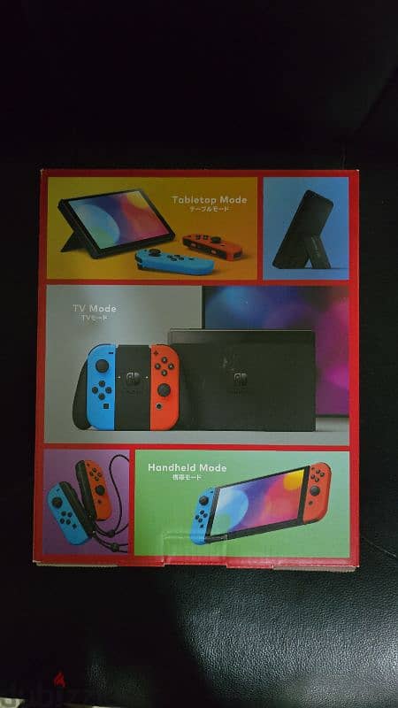 Nintendo Switch - OLED Model Neon Blue/Neon-heg 001 1