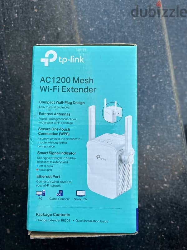 tp-link AC1200 Mesh Wi-Fi Extender 1