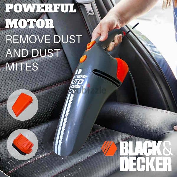 BLACK & DECKER CAR VACUUM CLEANER 1