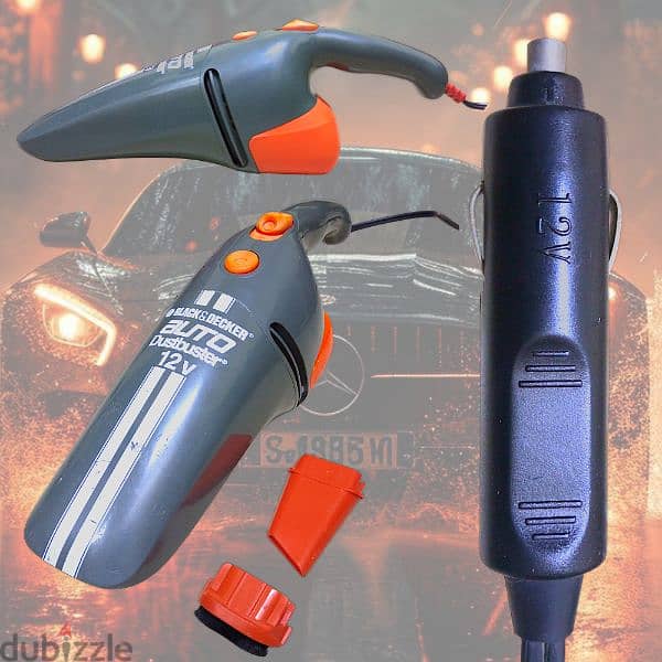 BLACK & DECKER CAR VACUUM CLEANER 2