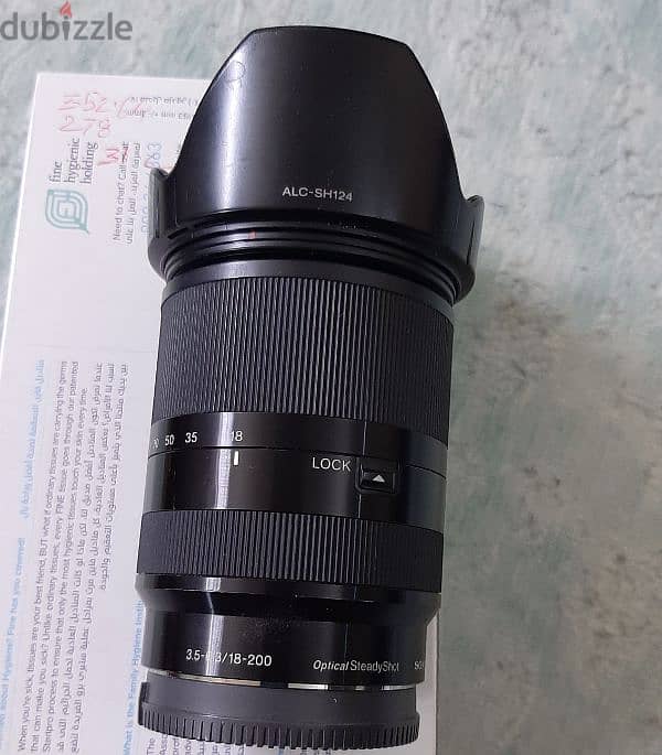 ORIGINAL SONY LENS AUTO FOCUS 18-200MM  FOR SALE 1