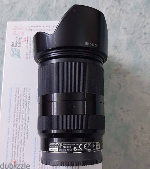 ORIGINAL SONY LENS AUTO FOCUS 18-200MM  FOR SALE 10