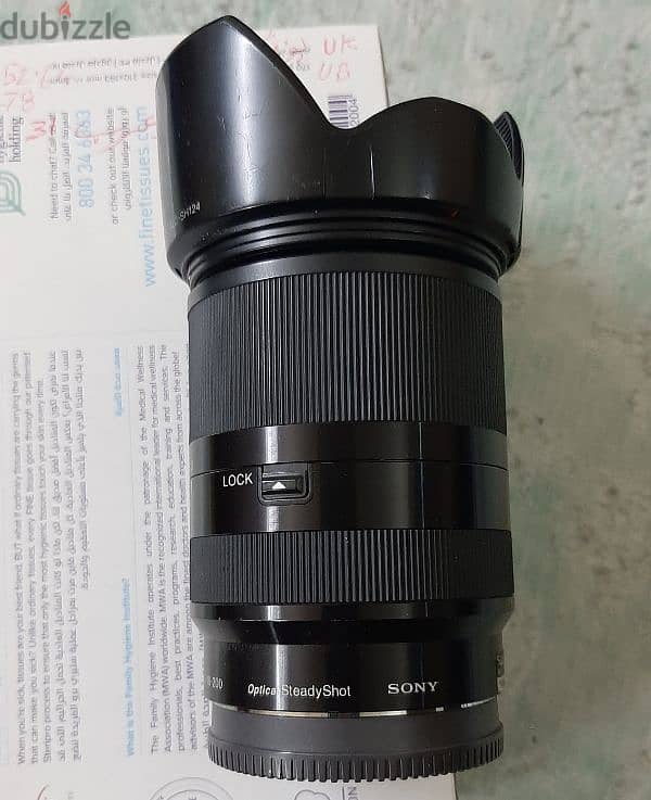 ORIGINAL SONY LENS AUTO FOCUS 18-200MM  FOR SALE 13