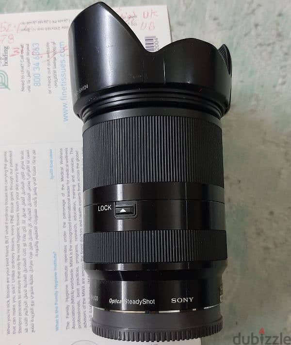 ORIGINAL SONY LENS AUTO FOCUS 18-200MM  FOR SALE 16