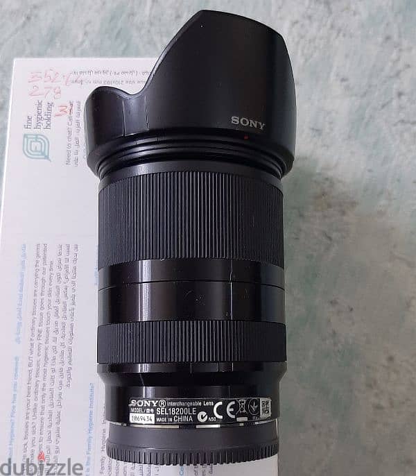 ORIGINAL SONY LENS AUTO FOCUS 18-200MM  FOR SALE 18