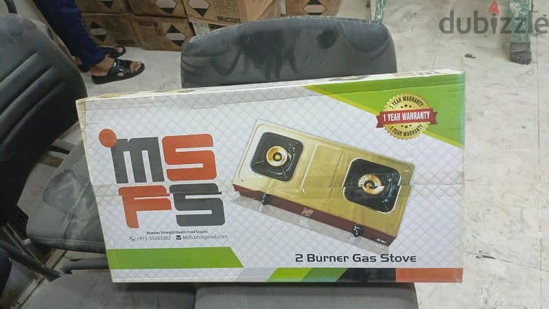 Double Burner Gas Stove auto ignition 1