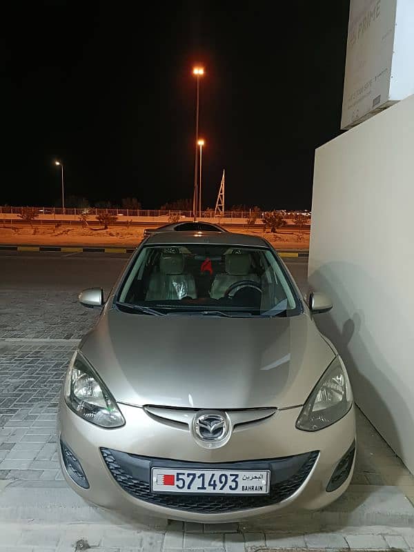 For Rent,or For sale, Mazda 2, model 2013, engine gear  ac very Good 2