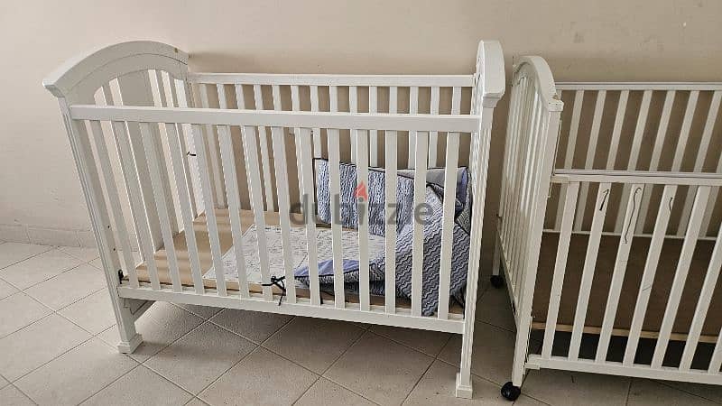 Two children's beds with mattress 0