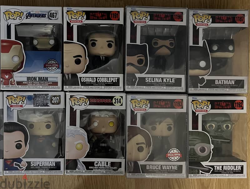 16 Funko Pops. SOLD SEPERATELY 2