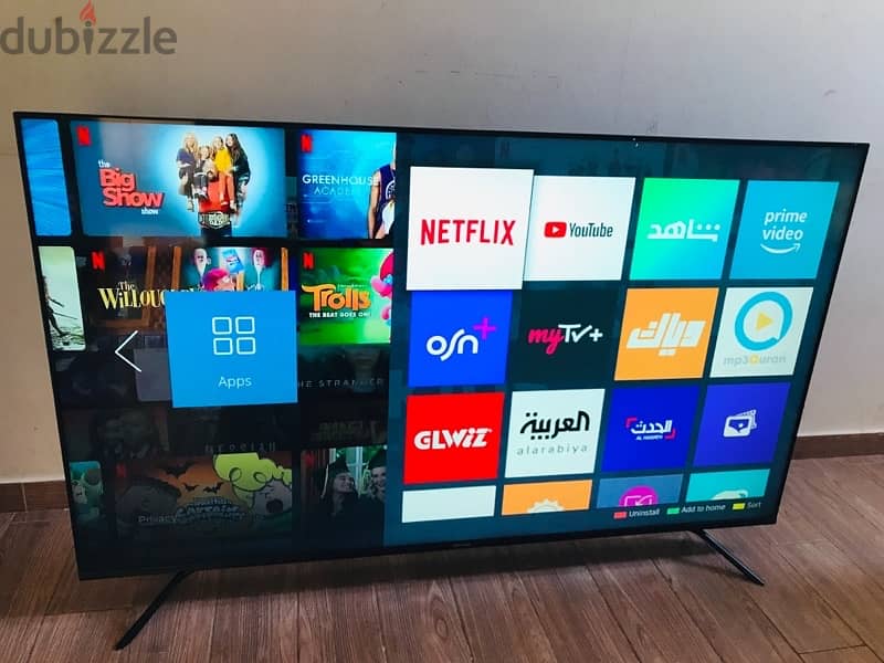 65” inch 4K UHD SMART TV Slim frameless HISENSE 0