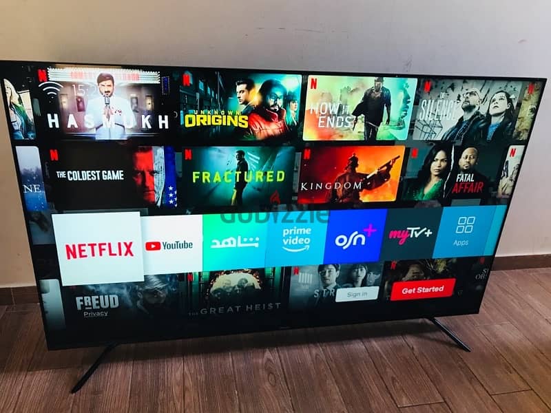 65” inch 4K UHD SMART TV Slim frameless HISENSE 1