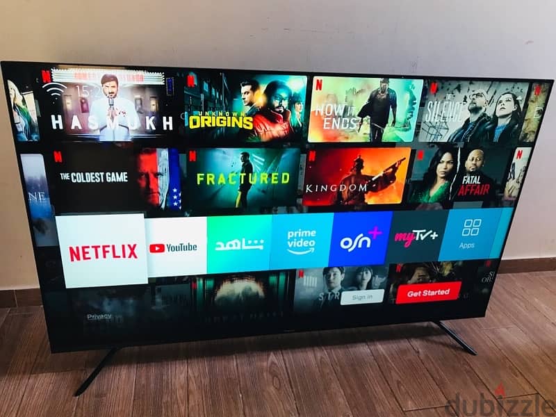 65” inch 4K UHD SMART TV Slim frameless HISENSE 2