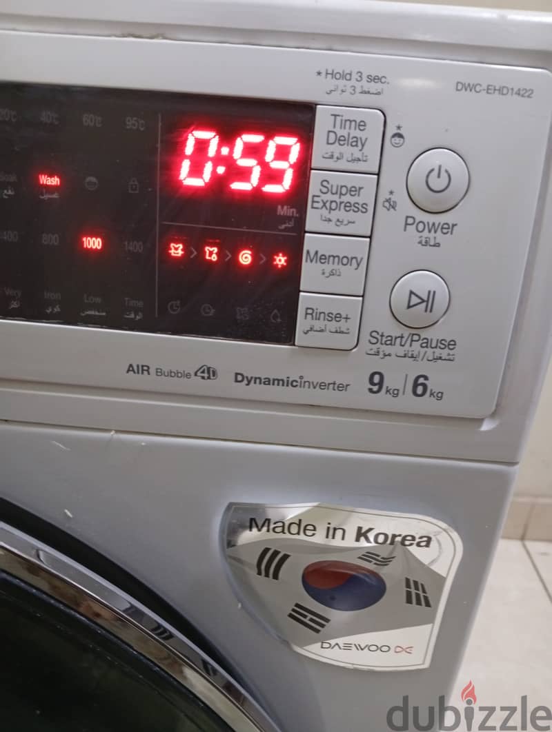 Washer dryer ironing 1