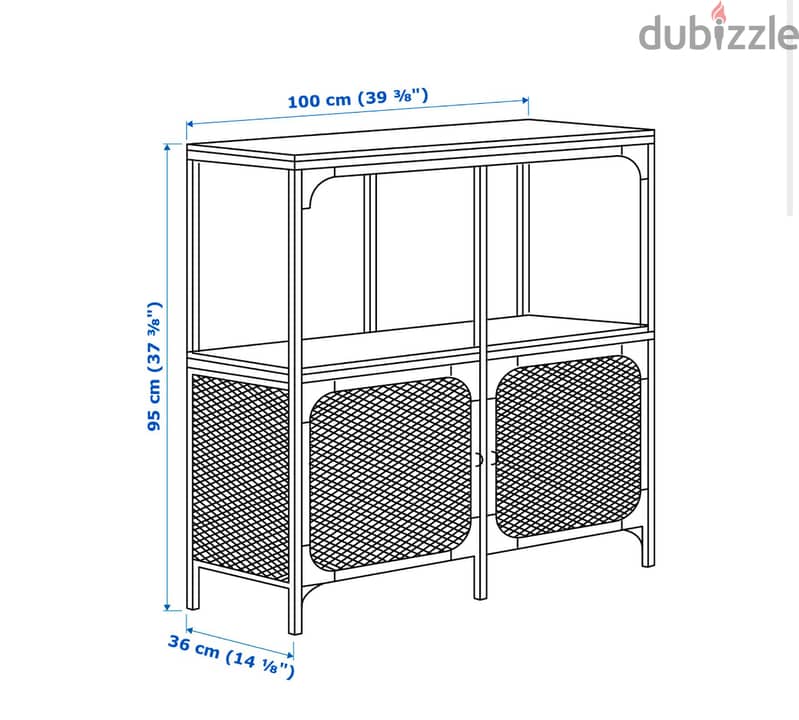 Storage organizer - book shelf - cabinet - IKEA 3