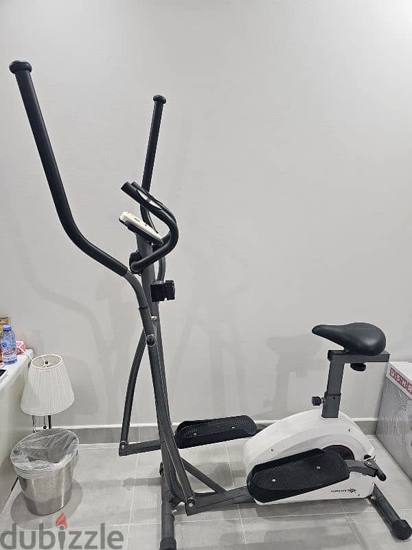 stationary bike & cross trainer for sale 1