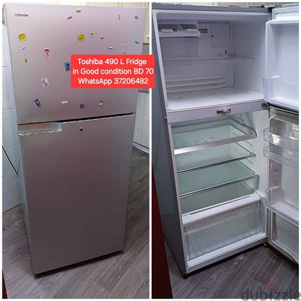 Daewoo Fridge 500 L and other items for sale with Delivery 1