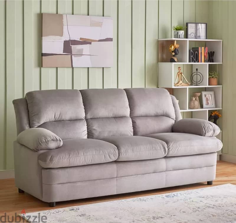 Fiona 3-Seater Fabric Sofa 0