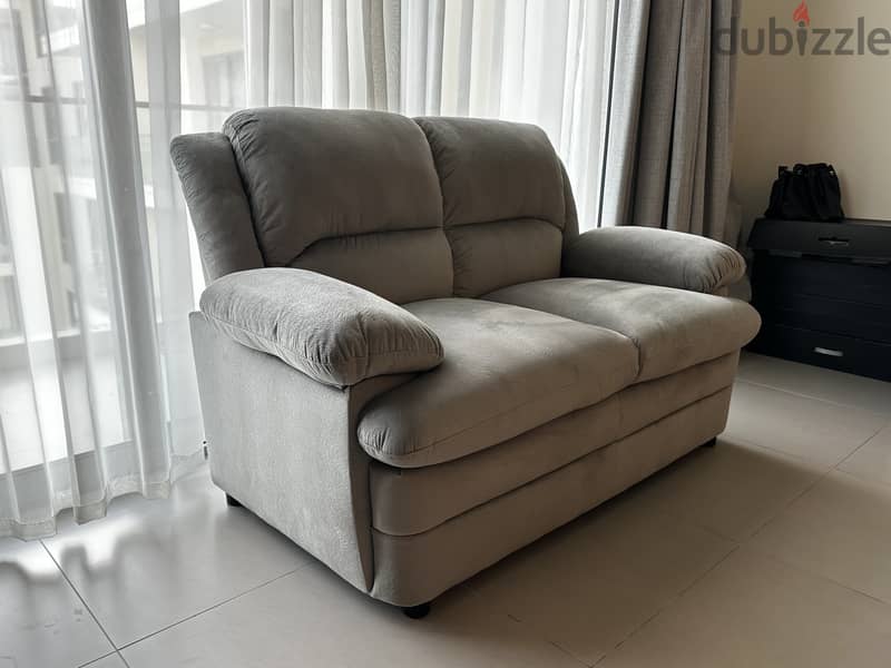 Fiona 3-Seater & 2-Seater Fabric Sofa 3