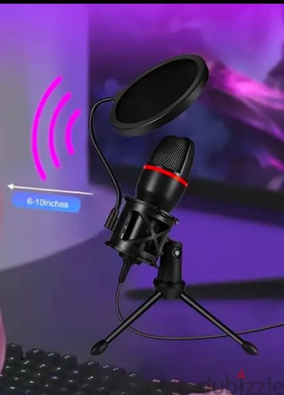 mic for  gaming /podcast/ vloging just open not used 2