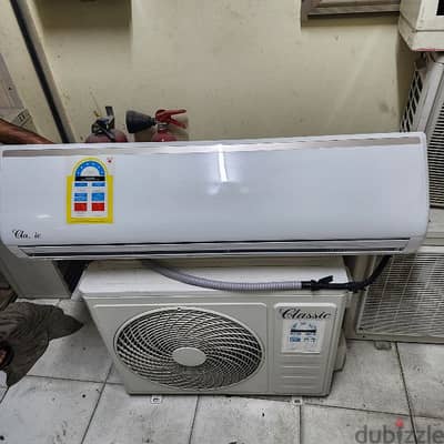 AC for sale 2 ton 1 year use good condition with fixing