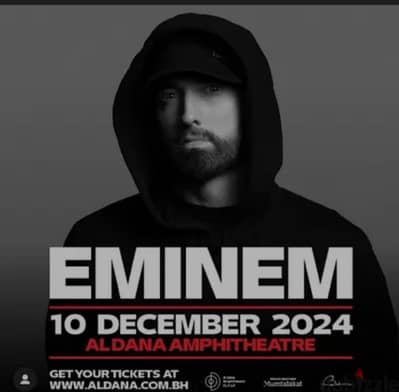 4 eminem tickets + parking