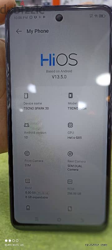 Tecno spark 20 1