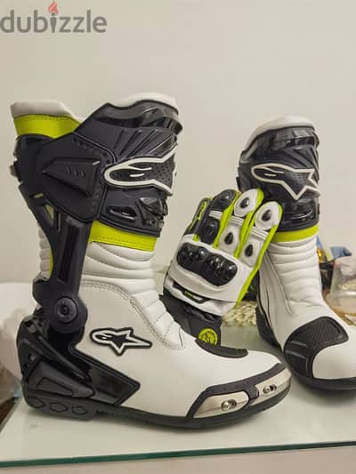 Alpinestars GP PRO boots & Gloves