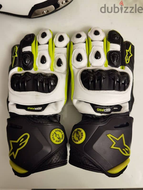 Alpinestars GP PRO boots & Gloves  الباين ستار بوت و قفازات 4