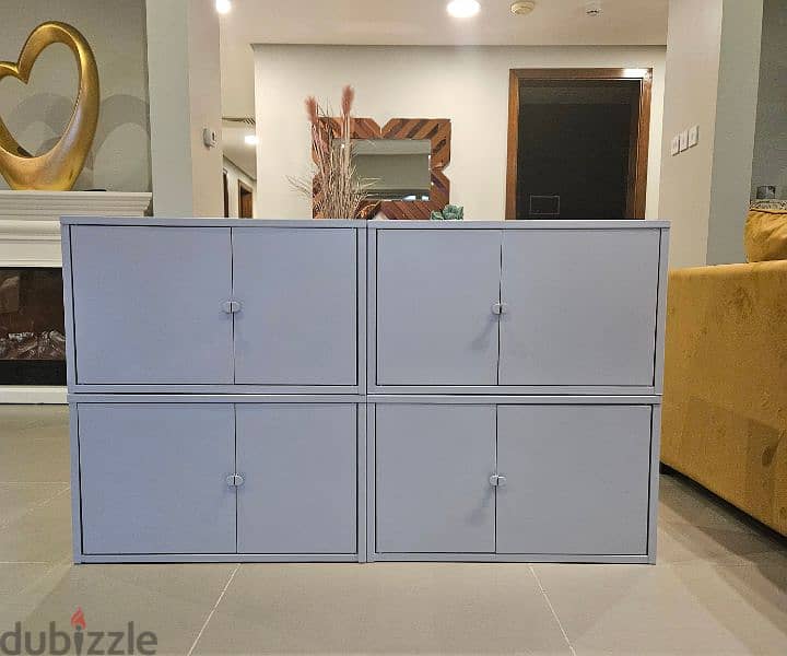 metal grey cabinets 0