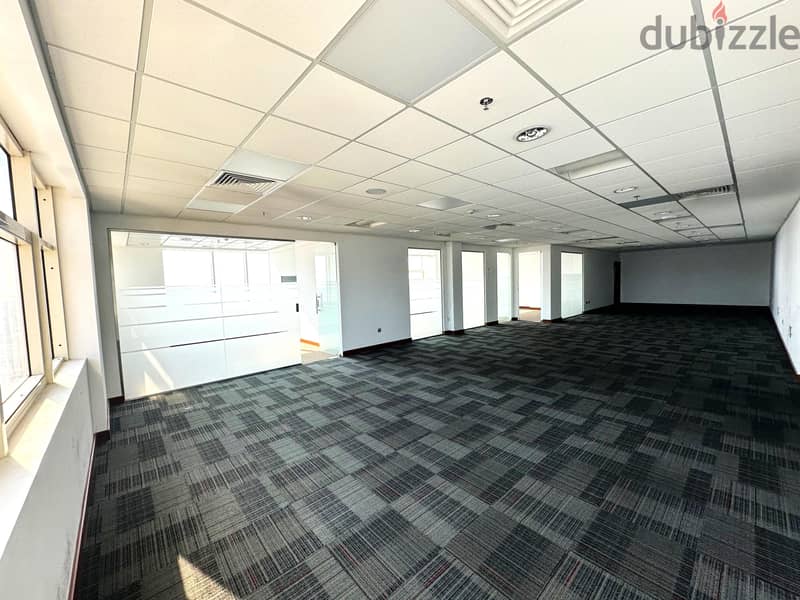 Spacious Office in A Prestigious Location with an Amazing View! 0