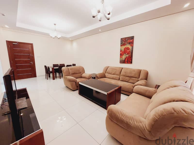 Ewa Unlimited 2 BHK | Specious | Gym | Furnished Aprt In Mahooz 1