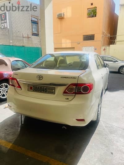 Toyota Corolla 2011 model 1.8L