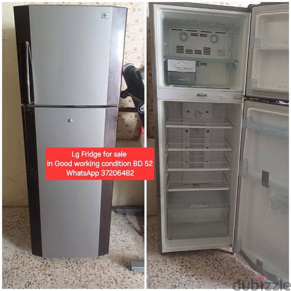 Sharp fridge and other items for sale with Delivery 1