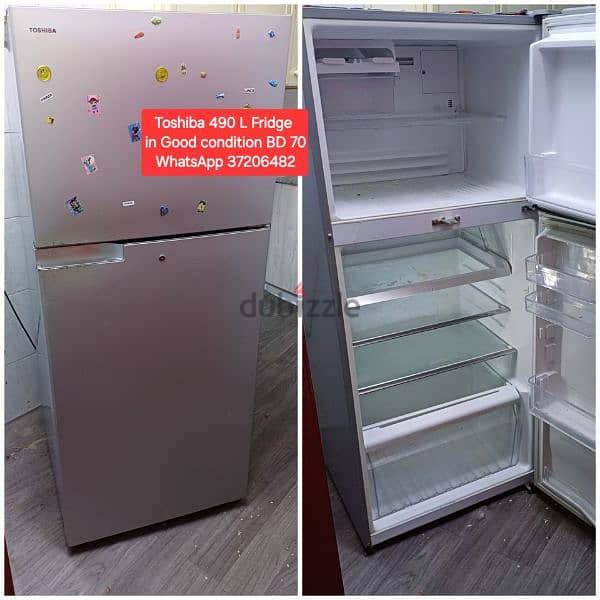 Sharp fridge and other items for sale with Delivery 10