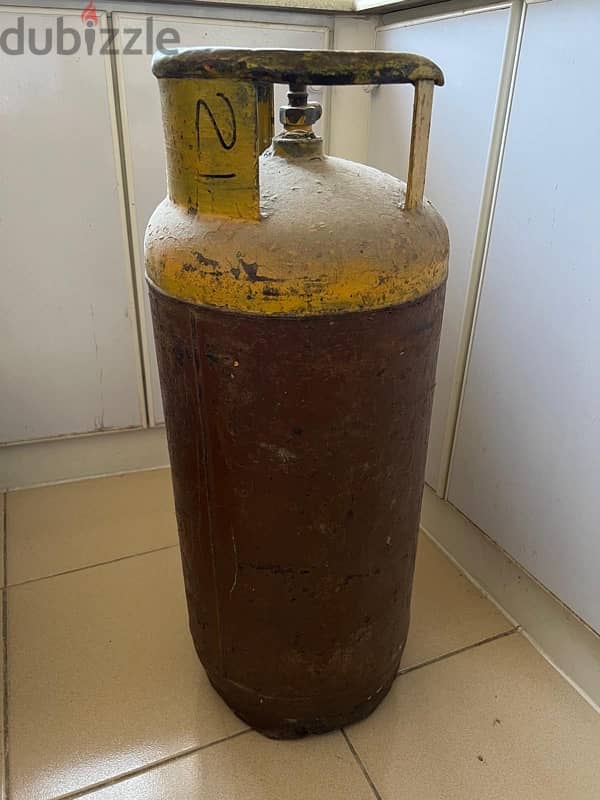 Used gas cylinder for sale - Used- Good condition 1