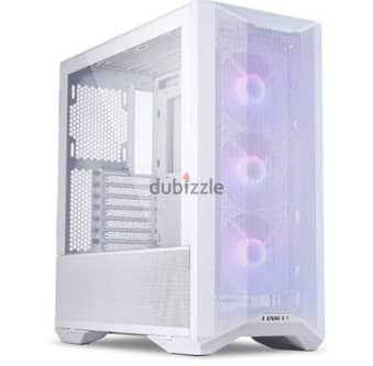 PC CASE LIANLI MESH 2 WHITE WITH FREE LIANLI 3X8PIN AND ABCORE 24PIN