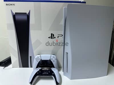 PS5 Disc version with 2 controllers( Delivery on us )