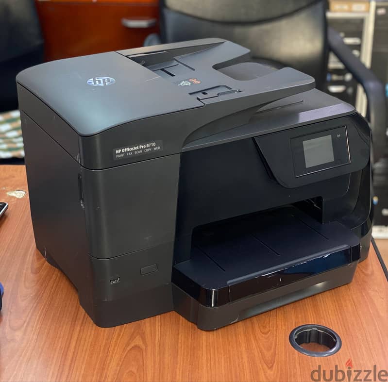 HP OfficeJet Pro 8710 All-in-One Wireless Color Printer Good Working 1