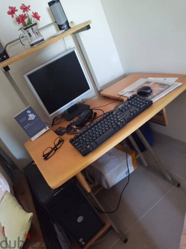 Single bed, Teapoy,Computer and table, TV Stand,Washing machine,Heater 2